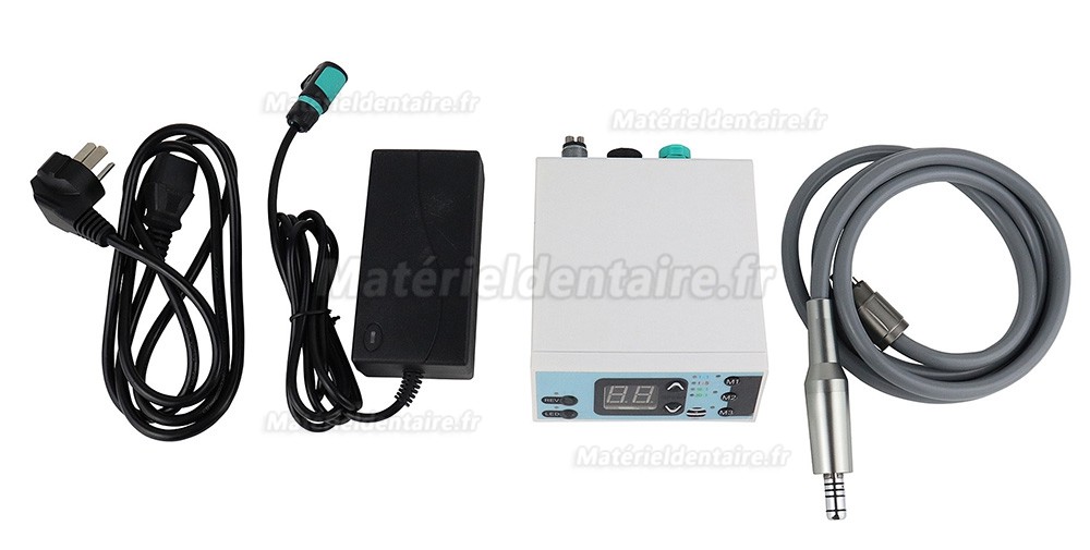 Moteur électrique portable dentaire WJ W90 de type E avec lumière LED